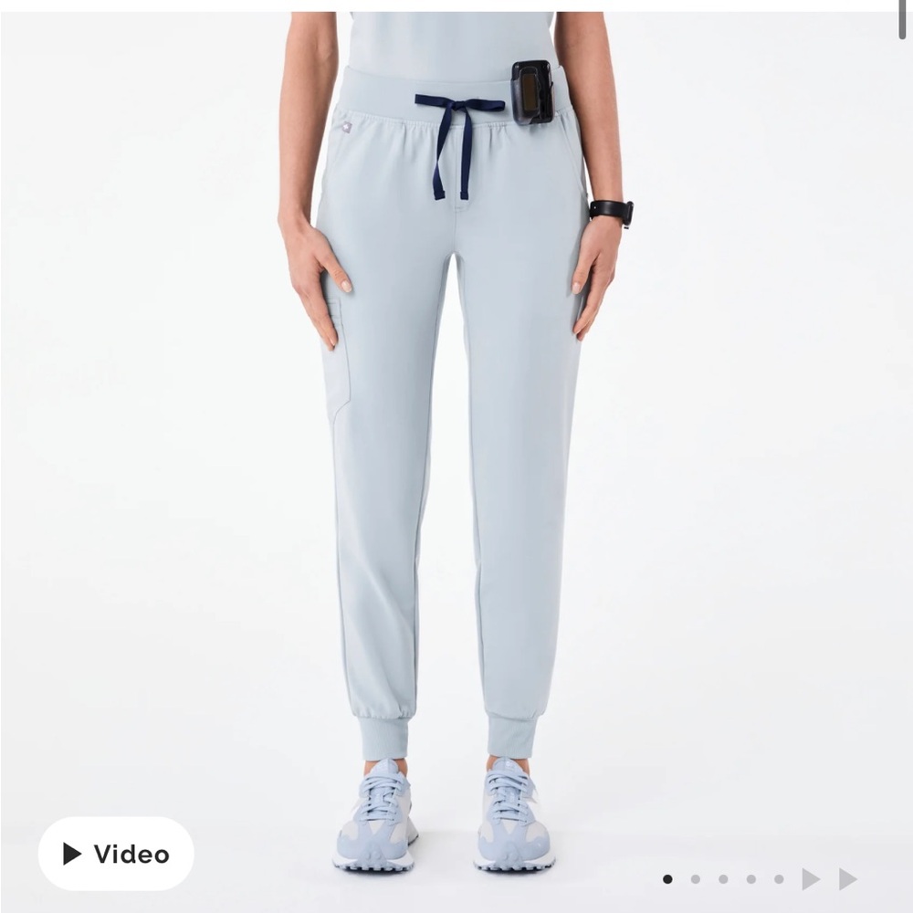 NWOT Figs Dusty Blue Joggers